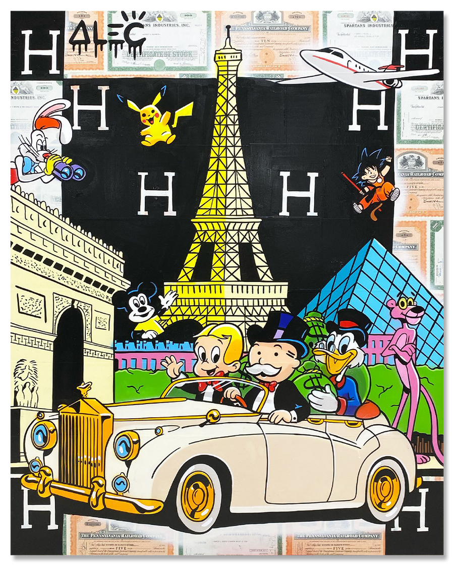 $ Team Driving Rolls with Characters Paris Blanket