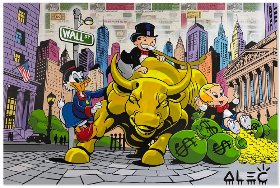 Monopz Team in Wall Street Bull