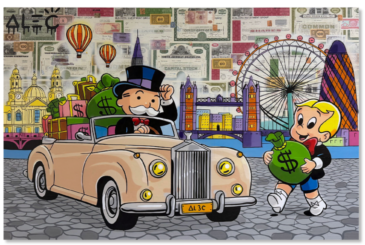 Monopoly Richie Beige Car London
