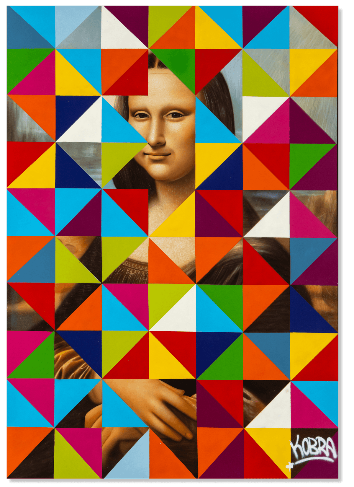 Mona Lisa Geometric