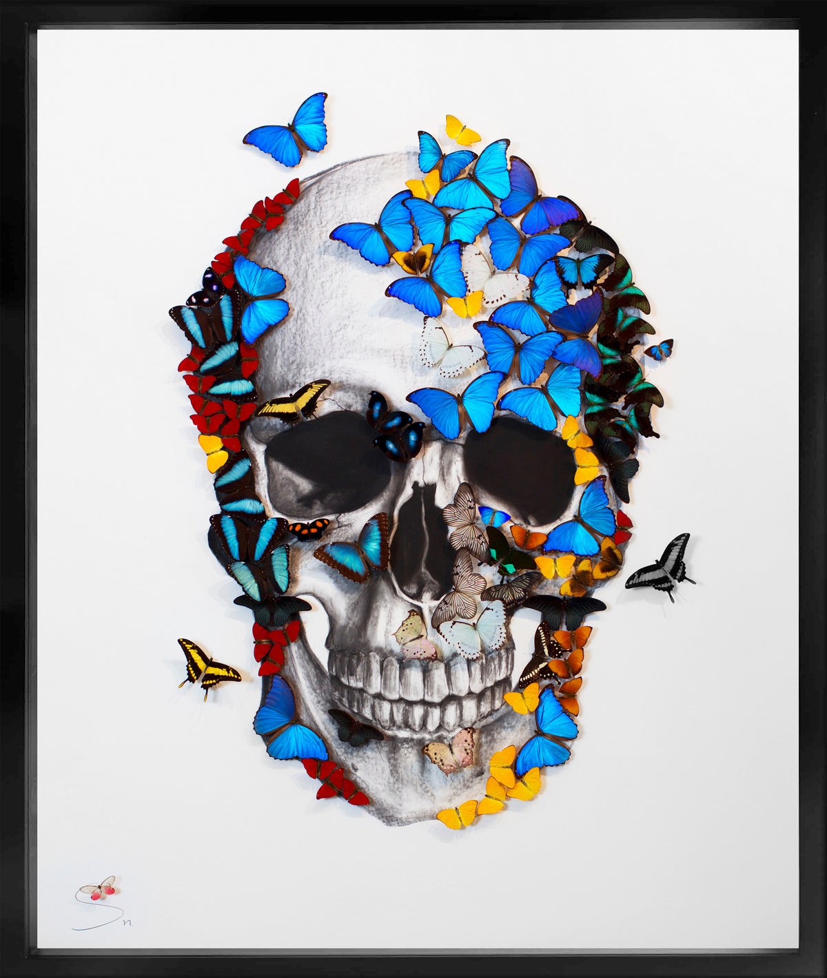 Butterfly Skull Face