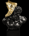 Absentminded Black Hercules - Gold Converse